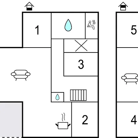 בית נופש 5 Bedroom In Matredal Matre